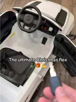 Imagine waking up to this on Christmas morning. #kidsrideontruck #rideontoys #tiktokshopcreatorpicks #tiktokshopblackfriday #tiktokshopcybermonday 