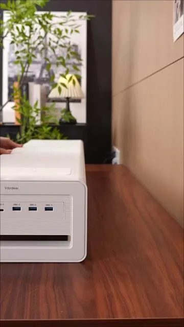 Messy desk? Not anymore. This stand fixes it all 🧹 #workfromhome #monitorstand #deskorganization #office #tiktokshopblackfriday 