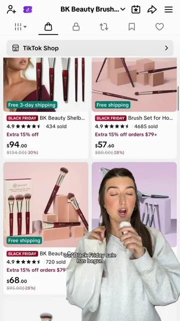 Black Friday is HERE! 🛍️🛒 Need recommendations? Leave us a comment! 🫵🫶  — #bkbeauty #tiktokshopblackfriday #tiktokshopcybermonday #blackfriday #blackfridaydeals 