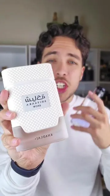 Khadlaj Shiyaaka Snow is now under $34 for the holidays 😮🙏 #fragrancetiktok #perfumetok #fragrance #lvmeteore #cologne 