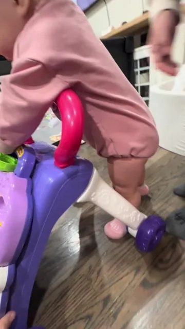 Loving these sock shoes! She is getting more comfortable with them everyday! #sockshoes #learningtowalk #walkingshoesforbaby #tiktokshopblackfriday #tiktokshopcybermonday 