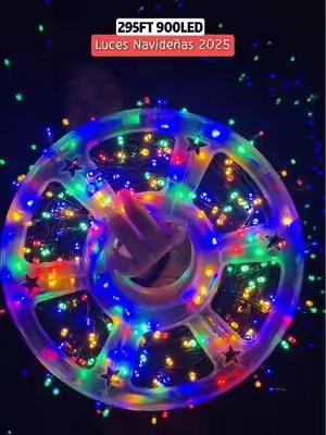 Las ventas del Black Friday fueron tan altas que solo nos quedan 200 unidades en stock. Se espera que se agoten pasado mañana y no habrá reposición este año. ¡Haz tu pedido ahora si te interesa❗️#lucesnavideñas #christmasdecor #ledlights #christmaslights #hoodink 