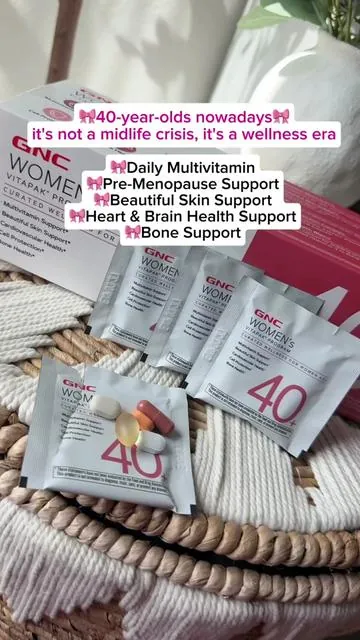 all in one convenient packaging for that glow up from within 🎀 #tiktokshopblackfriday #fyp #womenshealth #menopause #gnc 