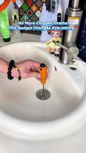 Forget Old Stoppers-Switch to This Drain Filter and Relax🙌 #bathroomhack #sinkdrain #homeimprovement #bathroom #tiktokshopblackfriday 