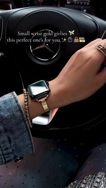 Wanna look chic? Start with the wrist.🧚‍♀️🌟🎀#watchband#fyp #iwatch #affordable #StyleandSparkle#TikTokShopBlackFriday#wristband #missair #gold#classic#diamond#fashion#giftidea#tiktokshopfalldealsforyou #TikTokShopCyberMonday#tiktokmademebuyit