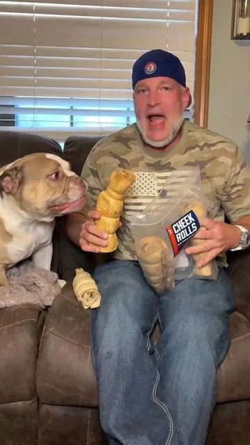 Dog Love these Chews and They Last a Long Time!💪 10-12” Peanut Butter Collagen Cheek Rolls (3 Pack) 100% Natural and Extra-Thick - Single-ingredient - Long-lasting for Big Dogs and Aggressive Chewers #dogchews, #dogtreats, #superchewer, #tiktokshopblackfriday, #tiktokshopcybermonday @Wild Wolf Bully Sticks 