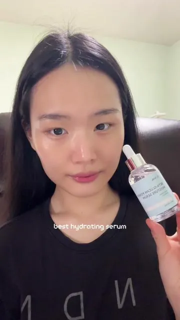 Hydrating Serum for sensitive skin from @IUNIK US  🩵  iUNIK - Beta-Glucan Power Moisture Serum Product: #koreanskincare #iunik #iunikbetaglucan #iunikhydrationserum #barrier @Kglowing  @iunik_official @kglowing