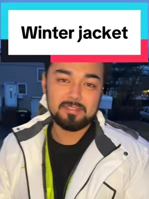 He was so happy! #tiktokshop #winterjacket #waterproofjacket #skijacket #wintergear 