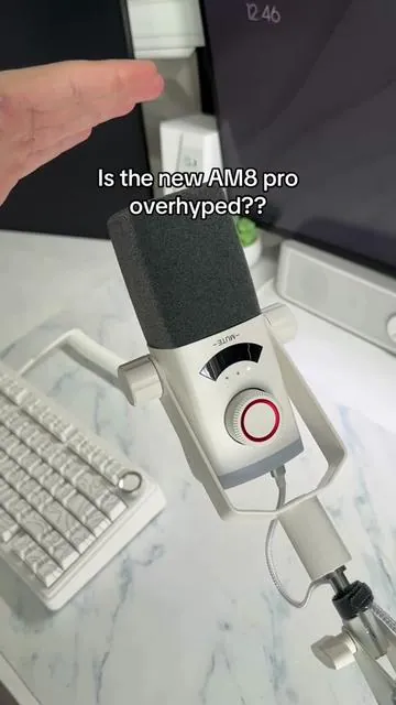Reviewing the new AM8 pro gaming mic - is it worth the hype? #am8pro #fifine #review #tiktokshopblackfriday #tiktokshopcybermonday 
