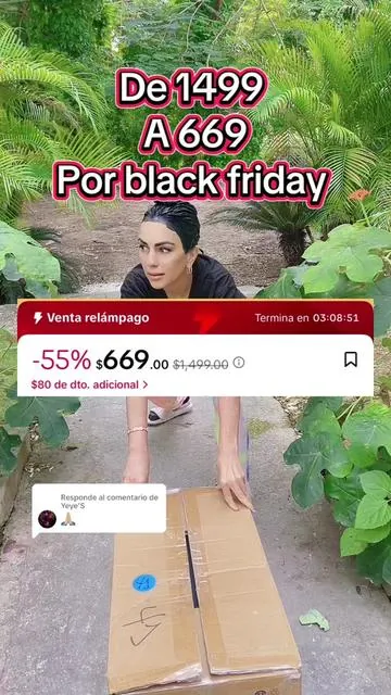 Respuesta a @Yeye’S 55% de descuento a la delta 3 max por black friday ! No sé hasta cuando dure la oferta de ECOFLOW ! #ecoflow #delta3max #tiktokshopblackfriday #tiktokshopcybermonday #tiktokshopcreatorpicks 