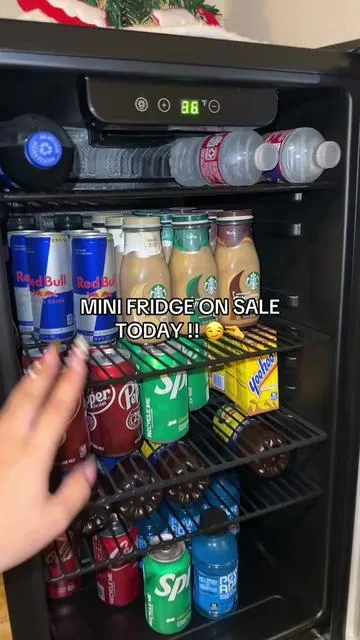 our guests have been loving the mini fridge 🙂‍↕️ #guests #minifridge #stockup #drinks #beverage 