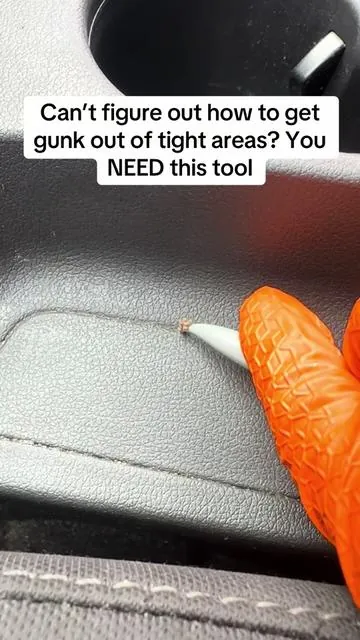 This Crevice tool is used everyday in my business! It comes in a 6 piece set! @VIKING Car Care  #viral #fyp #tiktokshop #detailing #pov 