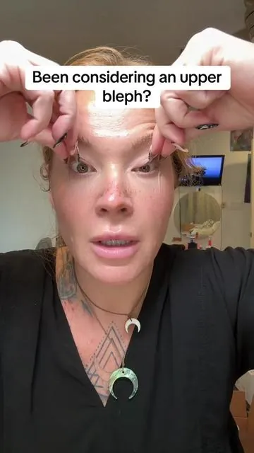 If you actually medically need an upper Bleph this probably isn’t going to work for you, but if you have eyelids that are similar to mine, it probably will. ##hoodedeyes##eyelidlift##eyeshadowprimer##maturemakeup##tiktokblackfriday