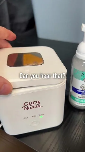 This ultrasonic denture pod makes my retainer feel and look brand new again!! 🙌 @GuruNanda LLC @Pearl @Puneet Nanda bridge the gap #ultrasoniccleaner #oralhealth #retainercleaner #tiktokshopblackfriday 