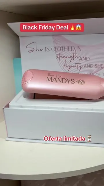 Este combo de Simply Mandy’s me dejó el cabello sin frizz, brillante y sedoso ✨🔥#antifrizz #flatiron #hairstyle #blackfriday #simplymandys @Mandys Pena @simplymandys 