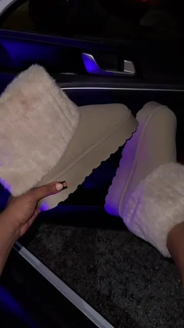 The Coziest Fall/Winter Boots For The Girlies ❄️🍂 & It’s Under $25 🥹✨ #fallboots #winterboots #cozyshoes #platformboots #ttshop 