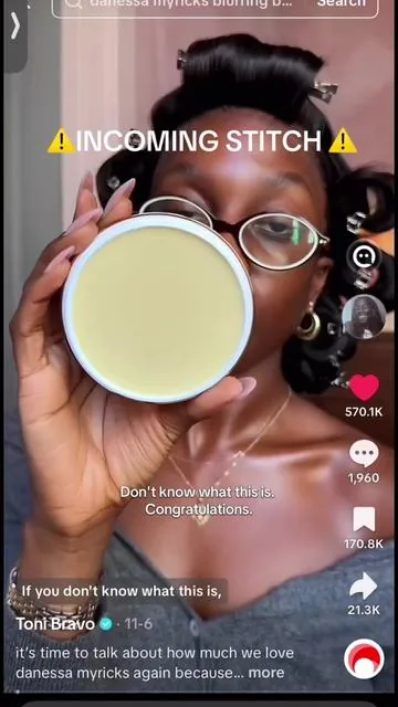 @Toni Bravo was right…come back later to see if I got oily throughout the day @DanessaMyricksBeauty #blackgirlmakeup #b#blurringbalmpowderdanessamyricks  