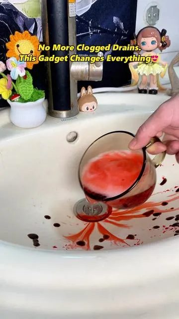 Forget Old Stoppers-Switch to This Drain Filter and Relax🙌 #bathroomhack #sinkdrain #homeimprovement #bathroom #tiktokshopblackfriday 