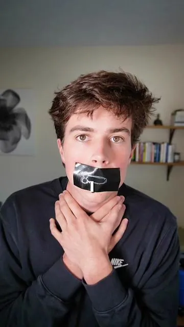 I tried mouth taping😳