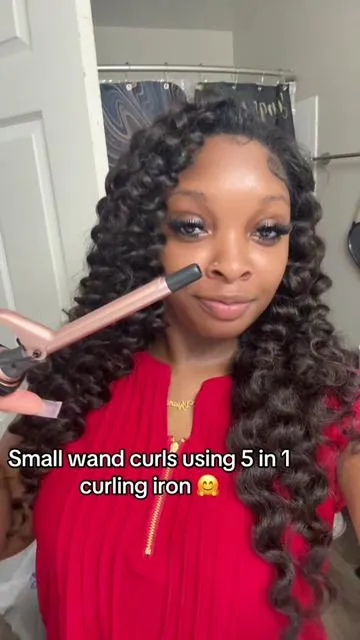 We love wand curls 🥰🥰🤏🏾