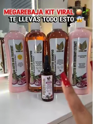 Set viral shampoo y acondicionador de cebolla y romero! #shampoodecebolla #naturalsant #tiktokshopblackfriday #tiktokshopcybermonday #bfcm 