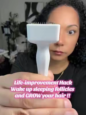 If you’re struggling with thinning edges, slow growth, or dormant hair follicles, a derma stamp might be the missing step in your routine. This adjustable derma stamp goes all the way up to 3.0mm and helps boost circulation, wake up slow follicles, and improve absorption of your hair-growth products especially Minoxidil and hair oils. It’s precise, it doesn’t snag your hair like a derma roller, and it supports thicker, fuller growth over time. I’m your life-improvement girl, and I test products so your life gets easier, healthier, and better and this one is definitely hair-journey approved. #suavecitapomade #dermastamp #ttssoutheast #tiktokshopblackfriday #tastemakersorlando 