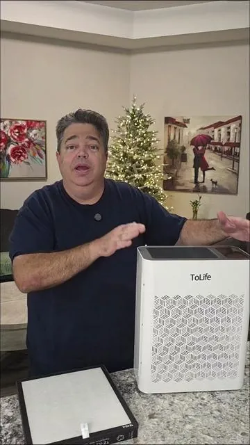 Breathe easy again with the Tolife Replacement HEPA Filter — designed to capture dust, pollen, smoke, and pet dander for fresher, cleaner air. Keep your Tolife air purifier running at peak performance with this easy-to-install genuine replacement filter. ✅ True HEPA filtration ✅ Traps 99.97% of airborne particles ✅ Quick & simple replacement ✅ Fits most Tolife air purifier models #TolifeFilter #HEPAFilter #AirPurifier #CleanAir #TolifePurifier 