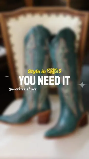 You will fall in love with it#wetkissshoes #CowboyBoots #tiktokshopblackfriday #tiktokshopcybermonday #WesternStyle 