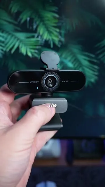 The *NEW* C60E Dual Lens 4k webcam from @emeet_official builds upon the OG C60E with a zoom lens, RGB, and remote control! Affordable and great quality tech for livestream or product videos! 🛒🛍️ Don’t miss out on Black Friday sales for EMEET and other products! #emeetc60e #emeet #webcam  #tiktokshopblackfriday #wavys 