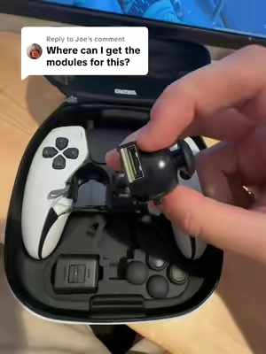 Replying to @Joe They actually sell these modules right here on TikTok! #playstation #controller #dualsenseedge #tiktokshopblackfriday 