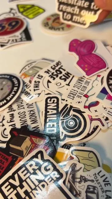 Super funny and sarcastic stickers lol #tiktokshopblackfriday #stickers #sarcastic #funny #gifts 