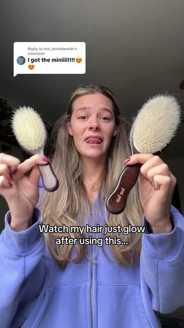 Replying to @lexi_annedwards this sale lasts till 12/1! Now’s the time to splurge #hairbrush #burbur #hairhealthjourney 