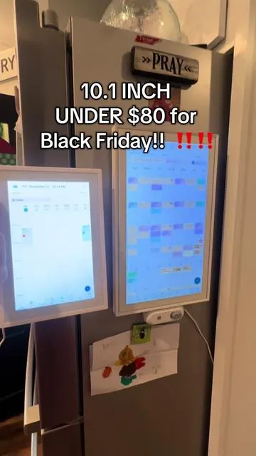 THIS IS SUCH A STEAL! Hottest Christmas gifts right here!!! Here’s to a more organized 2026. Perfect for busy families! #digitalcalendar #calendar #christmas #blackfriday 