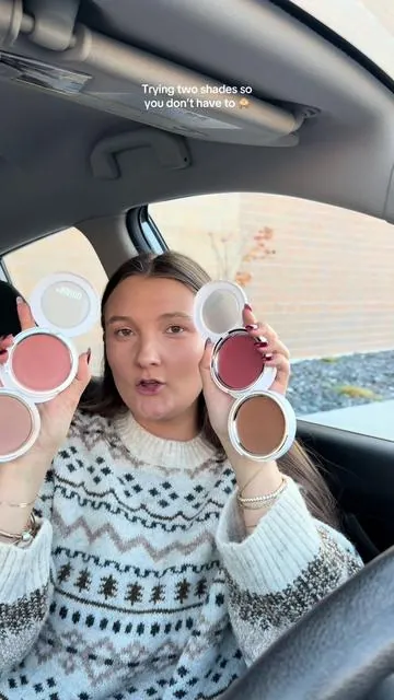 Which duo looks better on me? Don’t forget to grab yours while the sale lasts! @Makeup By Mario #makeupbymario #softsculptskinenhancer #tiktokshopblackfriday #tiktokshopcreatorpicks #tiktokshopcybermonday 