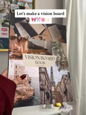 Your sign to make a vision board before the new year 💫 This book has so many aesthetic photos to choose from for all your goals! 😍 #visionboard #visionboard2026 #visionboardtutorial #tiktokshopblackfriday  #goalsetting 