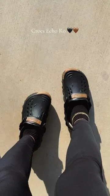 Crocs with a gum bottom! #crocs #crocsecho #clogs #tiktokshopcreatorpicks #tiktokshopblackfriday 
