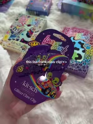 #lisafrank #clawclip #hairclip #tiktokshopblackfriday #kitschxlisafrank 