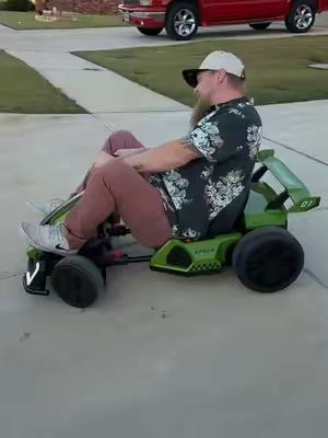 He literally fights my kids for it! #gokart #rideon #christmasgiftideas #tiktokshopcreatorpicks #tiktokshopblackfriday 