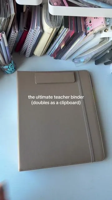 magnetic clipboard teacher binder! #stationery #teachersoftiktok #schoolsupplies #officesupplies #tiktokshopblackfriday 