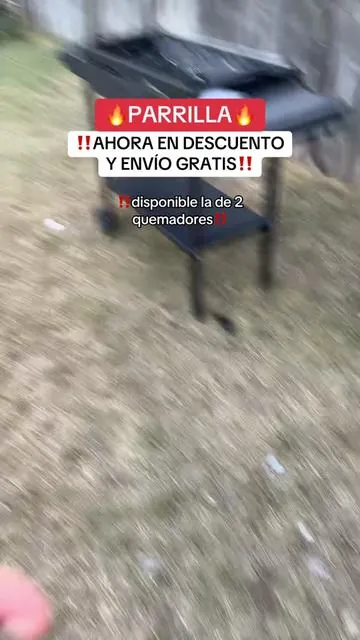 Parrilla de 2 QUEMADORES #PARRILLA #TikTokShopCreatorPicks #TikTokShopBlackFriday #ESTUFADEGAS