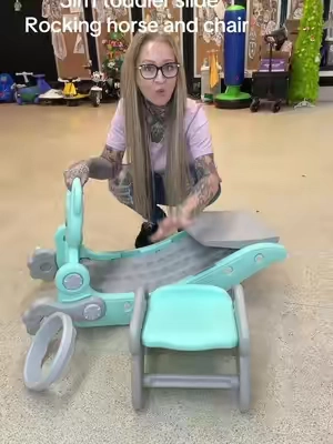 This 3-in-1 Toddler Slide, Rocking Horse & Kids Chair is the BEST toddler toy upgrade 🤩 Safe, durable, fun—your little one won’t stop playing! #toddlertoy #babyslide #toddleractivities #tiktokshopcreatorpicks #tiktokshopblackfriday 