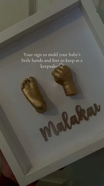 @Luna Bean #handcast #keepsakes #newborn #memories 