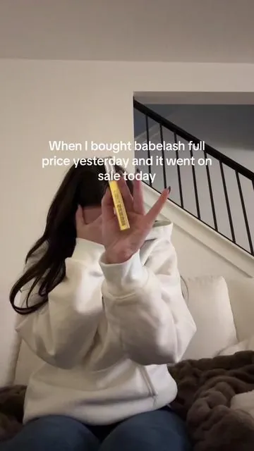 Don’t make the same mistake as me. @Babe Original #bfcm #lashserum #babelash #lashgrowth #tiktokshopblackfriday 