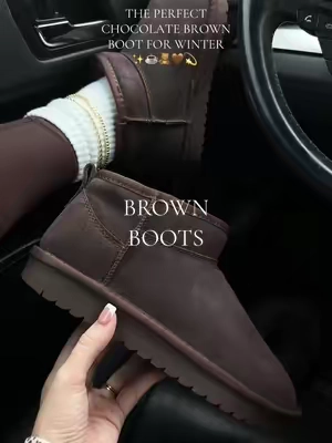 The PERFECT chocolate brown boots by @Project Cloud Shoes is here for the holidays 🤎  #winterfashion#fashiondeals#boots#tiktokshopblackfriday 