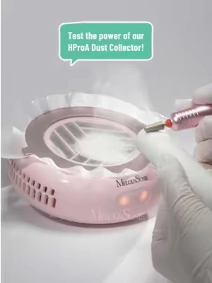 Nail Beginner Time! Test the power of our mini HProA Dust Collector! The suction power and capacity is enough for every nail beginner! 🔥Black Friday on Sales👉Click my shop to start your nail journey! #melodysusie #TikTokShopBlackFriday #TikTokShopCyberMonday #nailbeginner #dustcollector 