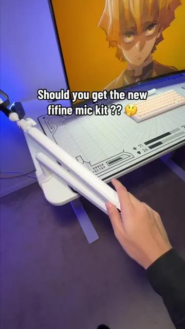 The microphone and boom arm I use for my pc gaming setup. #mic #microphone #gamingmic #tiktokshopblackfriday #tiktokshopcybermonday 