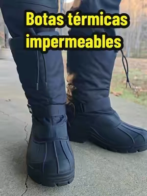 Mantén tus pies secos y calientes este invierno con las botas impermeables ALEADER. Su aislamiento térmico y suela antideslizante brindan máxima comodidad y protección en nieve o lluvia. Fáciles de poner y de quitar, duraderas y perfectas para el trabajo o actividades al aire libre @ALEADER #workshoes #winterboots #tiktokshopcybermonday #TikTokShopBlackFriday #TikTokShopCreatorPicks 