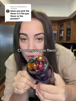 Replying to @shitboxbetty so many flavors to choose from!  #sourgushers #gooeygushers #poppincrunchsourgusher #poppincrunch  