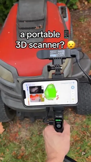 this Portable 3D Scanner is a must have if you're into 3D printing #3dprinting #3dscanning #3dprint 