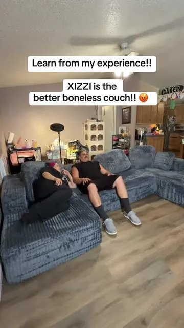 Don’t make the same mistake I did #bonelesscouch #tiktokshopblackfriday #tiktokshopcybermonday #xizzicouchreview 